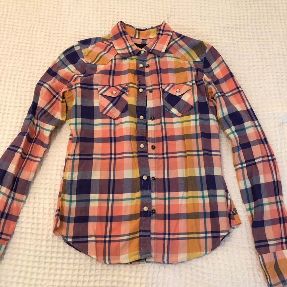 American Eagle Cotton Button Down Shirt